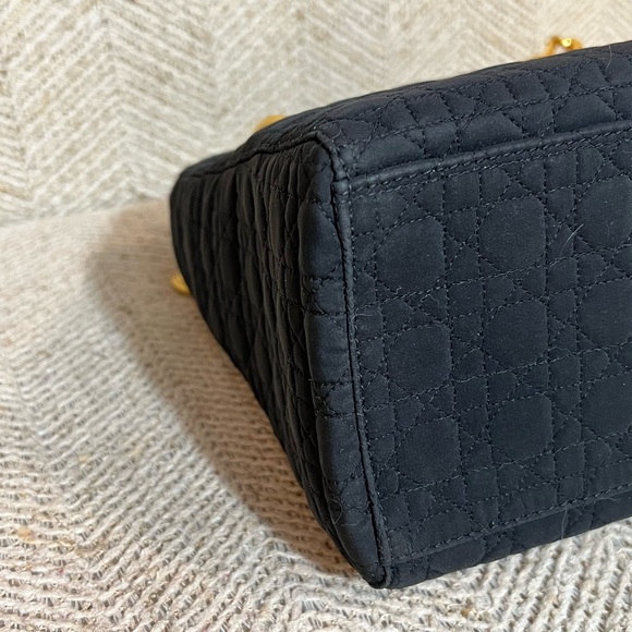✅Lady Dior Cannage Quilted Nylon Handbag✅ - Picture 10 of 17